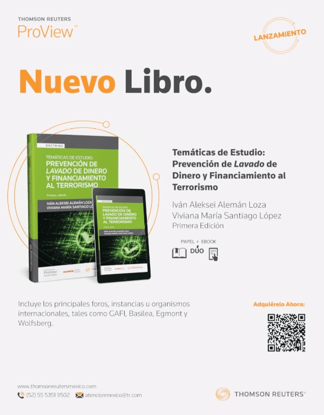 Temáticas de Estudio: Prevención de Lavado de Dinero y Financiamiento al Terrorismo